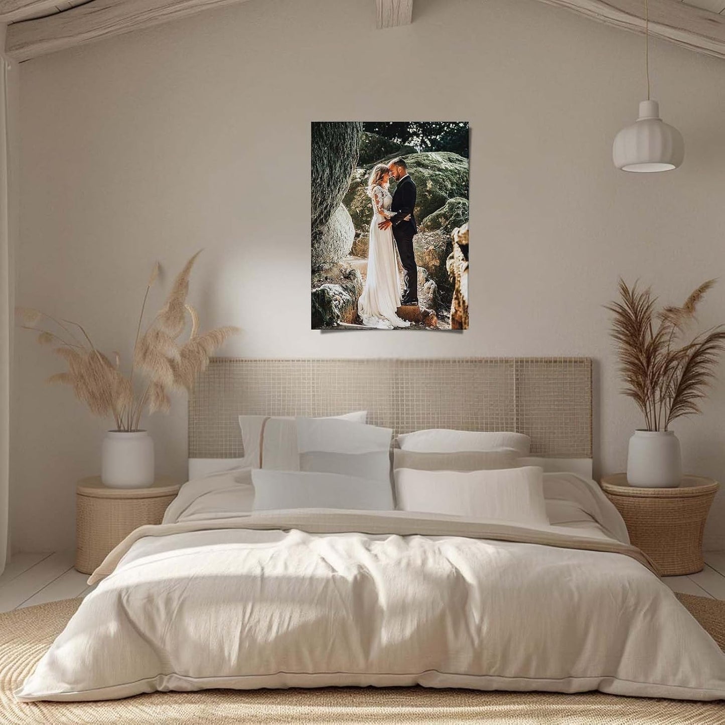 Personalized Custom Canvas Prints: Photo On Canvas (Framed Canvas, 16x16) Transform Your Photos into Stunning Framed Wall Art Digitally Printed Photo To Canvas Ideal for Home Decor
