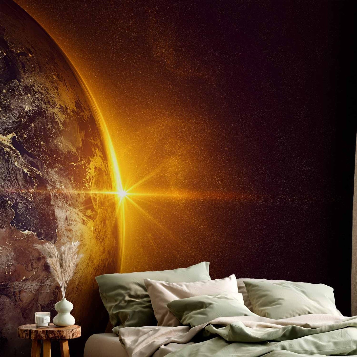 artgeist Wall Mural Cosmos Galaxy 116x83 in - Peel and Stick Self-Adhesive Wallpaper Removable Large Sticker Foil Wall Decor Print Picture Image Design n-B-0003-a-a
