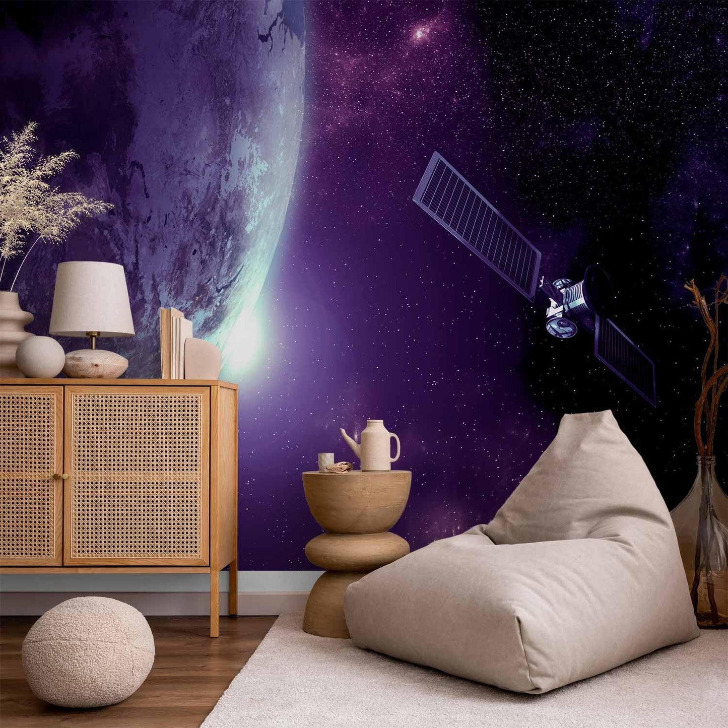 artgeist Wall Mural Cosmos Galaxy 118x83 in - XXL Non-Woven Wallpaper Fleece Wall Decor Photo Print Picture Image Design Home n-B-0007-a-d