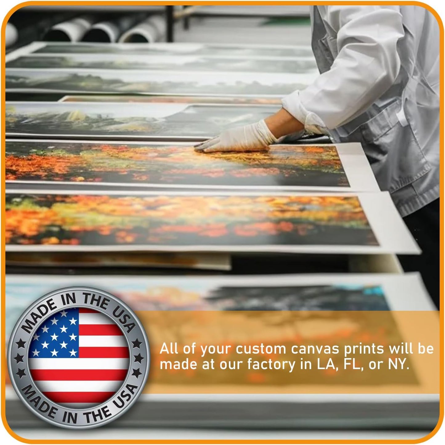 xzartdiy Custom Canvas Prints with Your Photos - Personalized Picture Print Customized Gifts for Family Home Office Wall Art Decor, Wrapped Canvas 28x40inch