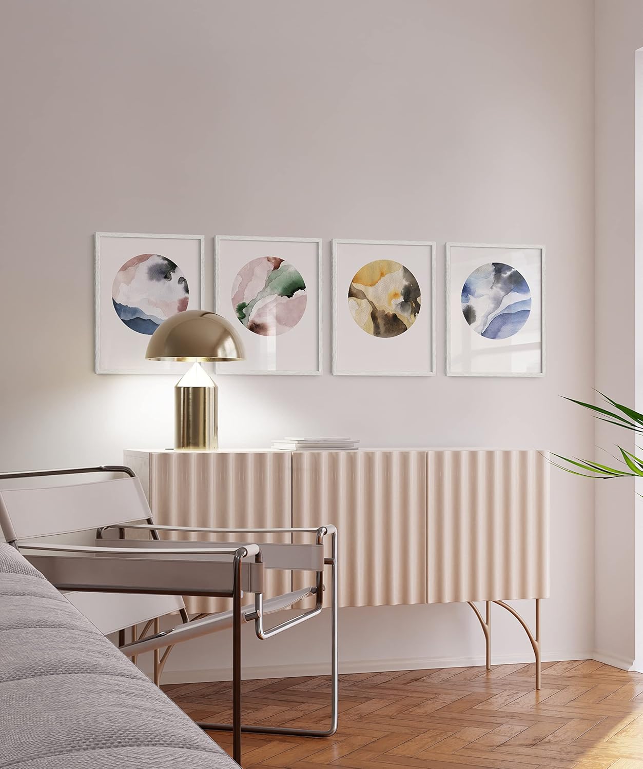 Haus and Hues 16x20 White Oak Wood Picture Frames Set of 15 - Premium Bulk Picture Frames 16x20 Bundle - Elegant Gallery Wall Frame Set for Posters, Art Display - Ideal for Wall Decor in Home & Office