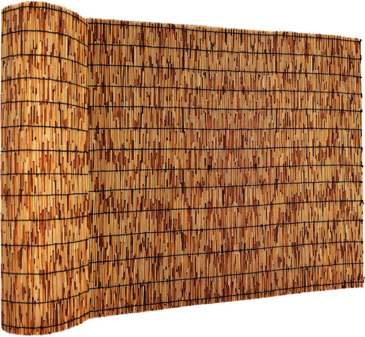 Reed Fencing Rolls,Bamboo Screens Outdoor for Patio,6 Feet High,Suitable for Patio Garden Balcony Terrace and Courtyard Shading 6x16FT