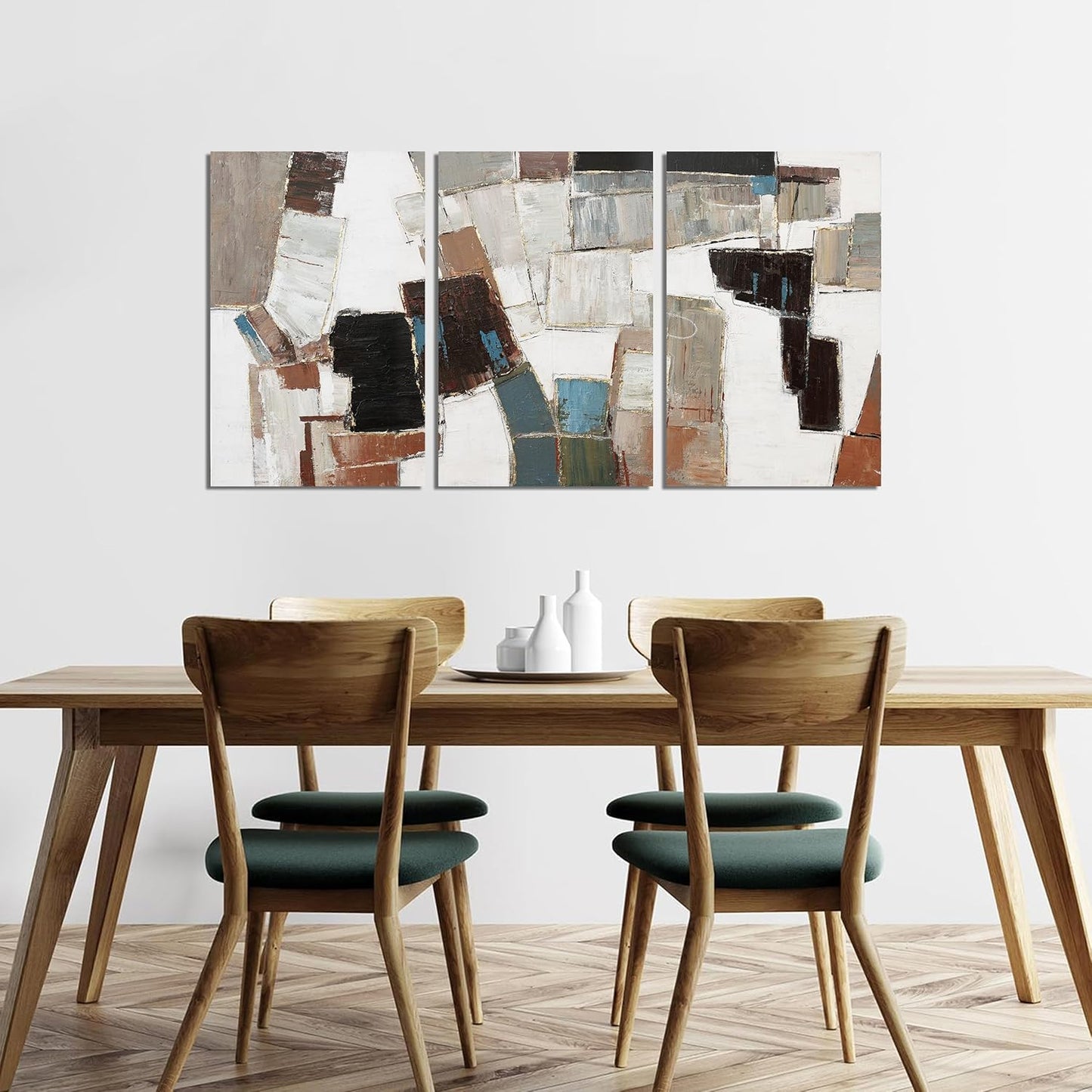 Canvas Wall Art Decor Large Wall Art Pictures for Living Room Abstract Colorful Wall Art Decor Artwork for Walls Abstract Canvas Art Wall Decor Art Work For Room Office Home Wall Decor 24" X 36" *3pcs