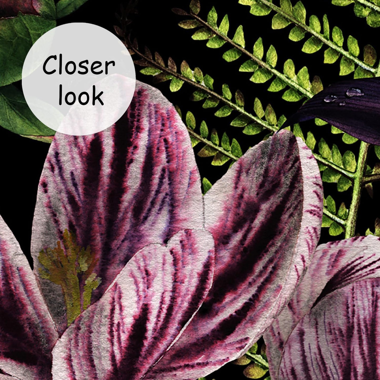 AFZEVEB-Purple Peony Wallpaper Watercolor Floral Wall Mural for Bedroom 159"x107"(Not Peel and Stick)