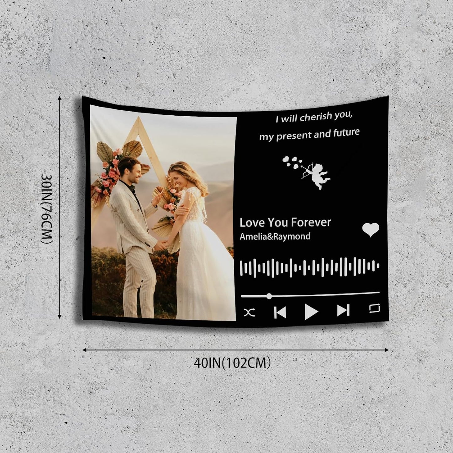 Custom Tapestry For Wall Bedroom Custom Backdrop Personalized Image Text Photo Customized Funny Tapestry Banners And Signs Song Horizontal Tapestrys