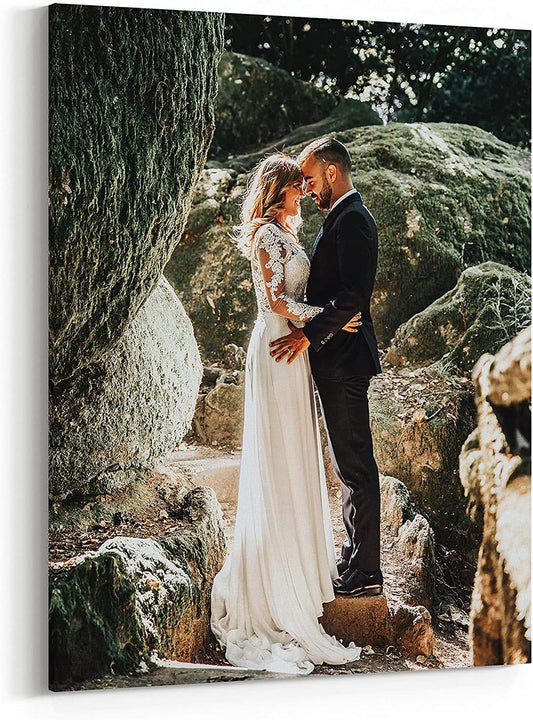 Personalized Custom Canvas Prints: Photo On Canvas (Framed Canvas, 24X24) Transform Your Photos into Stunning Framed Wall Art Digitally Printed Photo To Canvas Ideal for Home Decor