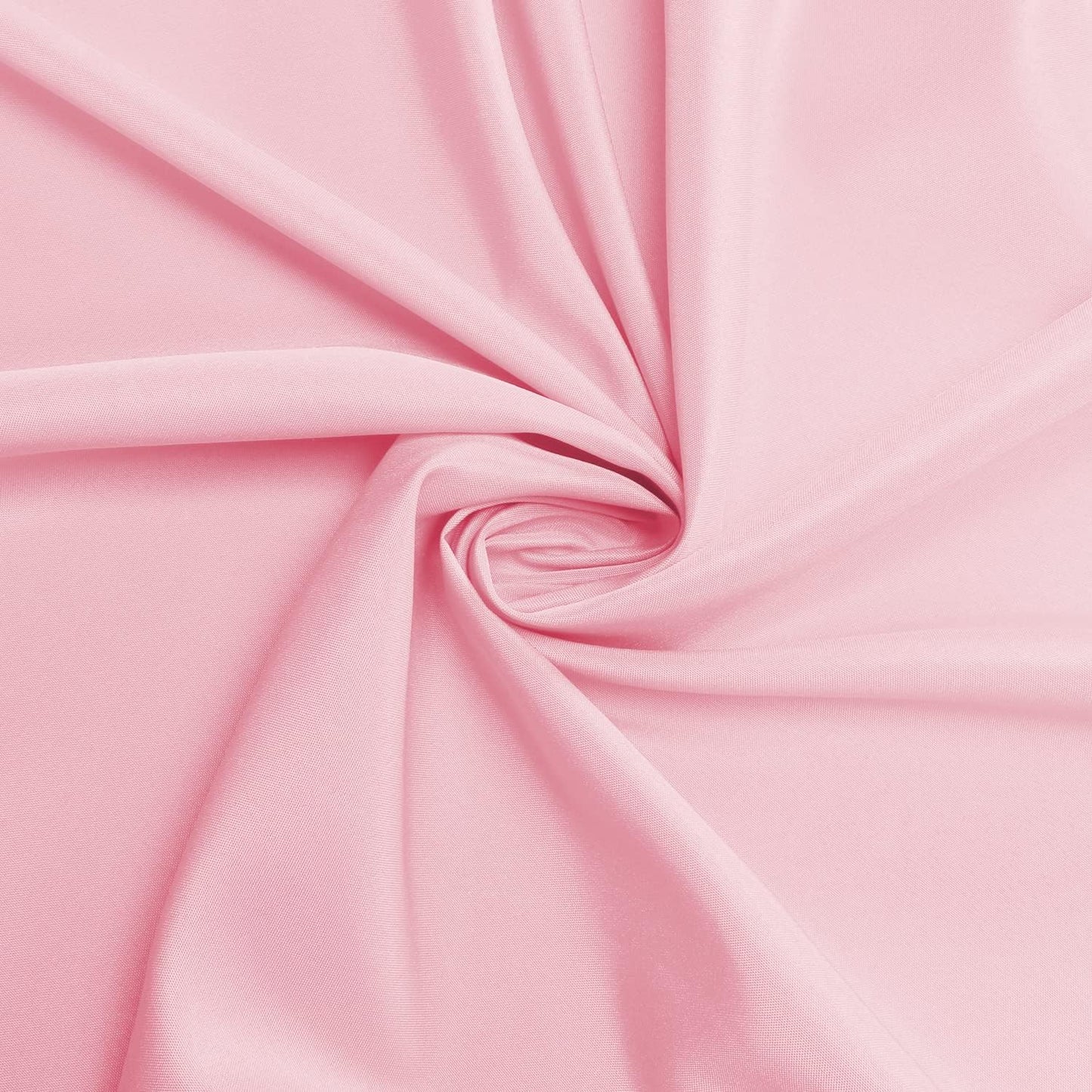 sancua Rectangle Tablecloth - 54 x 54 Inch - Stain and Wrinkle Resistant Washable Polyester Table Cloth, Decorative Fabric Table Cover for Dining Tables, Buffet Parties and Camping, Pink