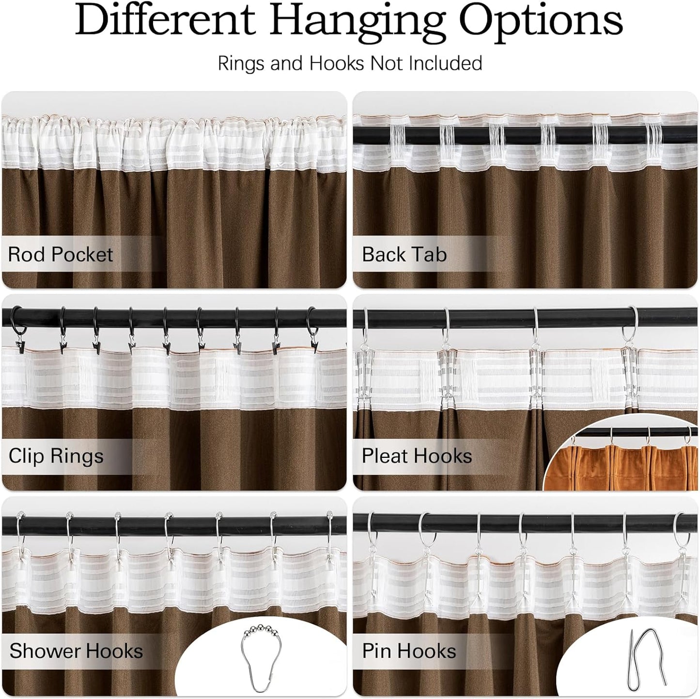 MIULEE Velvet Curtains 90 inches - Pinch Pleat Luxury Room Darkening Curtains for Bedroom Living Room Thermal Insulated Super Soft Window Drapes Rod Pocket, Gold Brown, W52 x L90 inch, 2 Panels