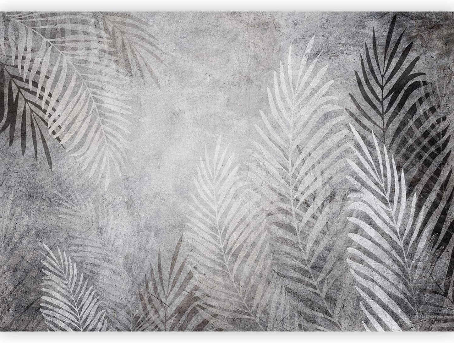 artgeist Premium Wall Mural Leaves 138x101 in - XXL Non-Woven Wallpaper Fleece Wall Decor Photo Print Picture Image Design Palm Abstract Nature Botanical b-C-0855-a-a