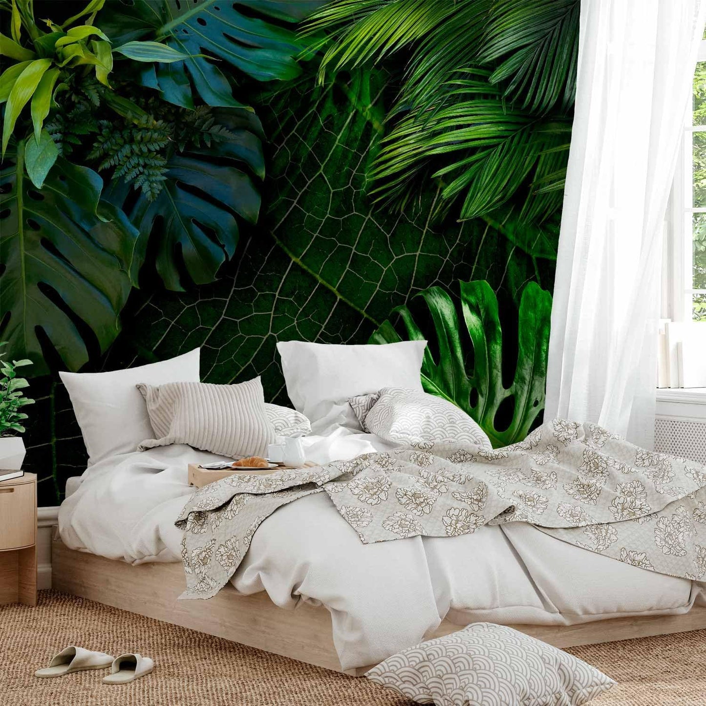 artgeist Premium Wall Mural Tropical 157x110 in - XXL Non-Woven Wallpaper Fleece Wall Decor Photo Print Picture Image Design Home b-C-0224-a-a