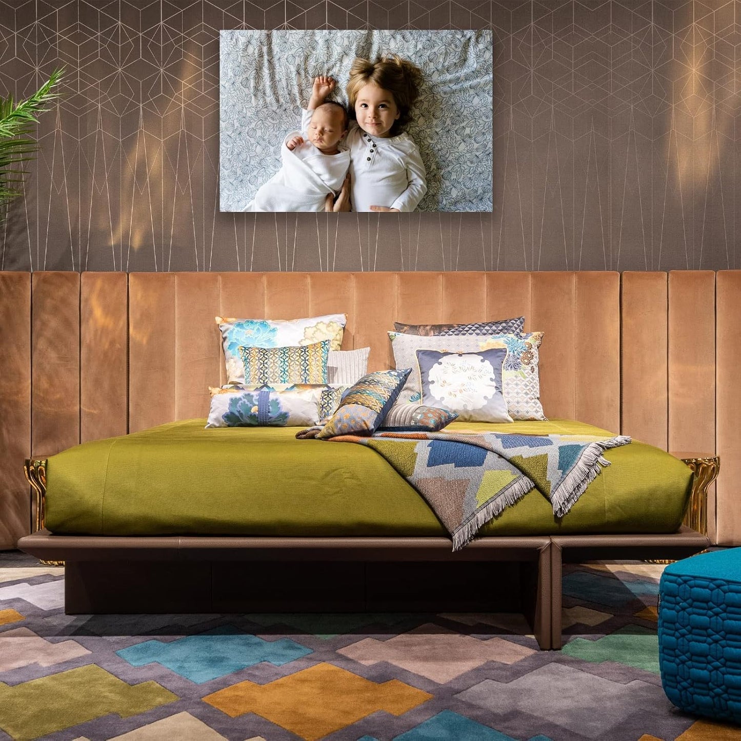 Custom Canvas Prints with Your Photos Custom Wall Art Personalized Canvas Pictures for Pet/Family Gifts for Mom/Men/Women (8'' W x 12'' H)