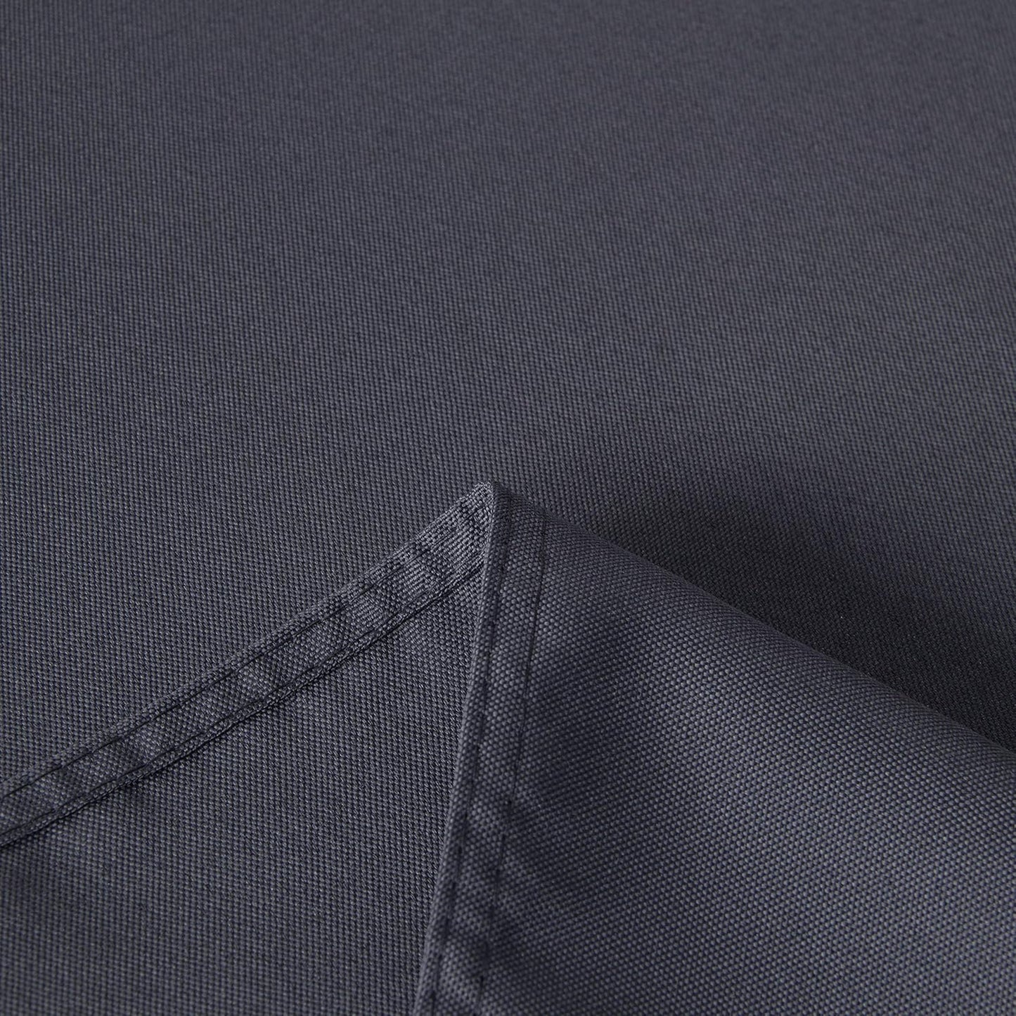 sancua Square Tablecloth - 60 x 60 Inch - Water Resistant Spill Proof Washable Polyester Table Cloth, Decorative Fabric Table Cover for Dining Tables, Buffet Parties and Camping, Grey