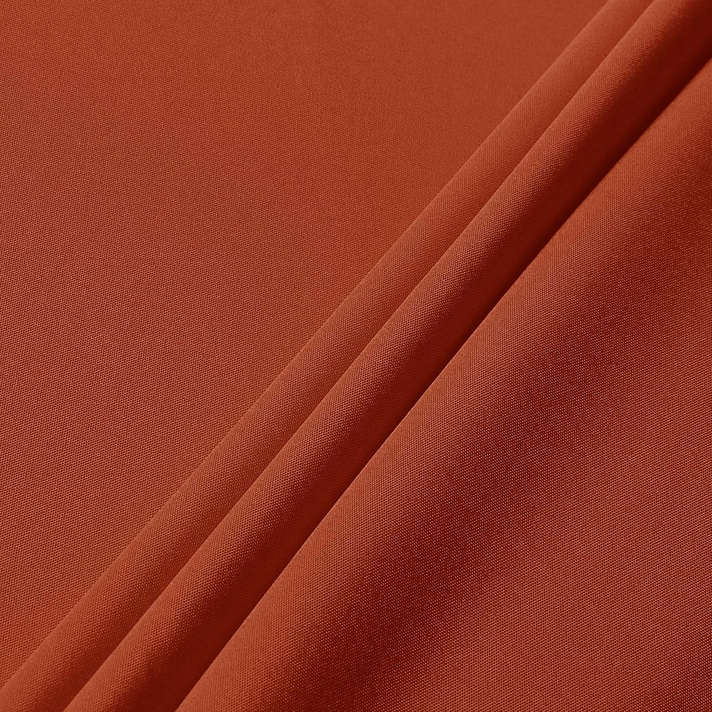 sancua Rectangle Tablecloth 60 x 120 Inch Burnt Orange, Stain and Wrinkle Resistant Washable Fabric Fall Table Cloth, Thanksgiving Polyester Table Cover for Dining Parties Rust Pumpkin Orange