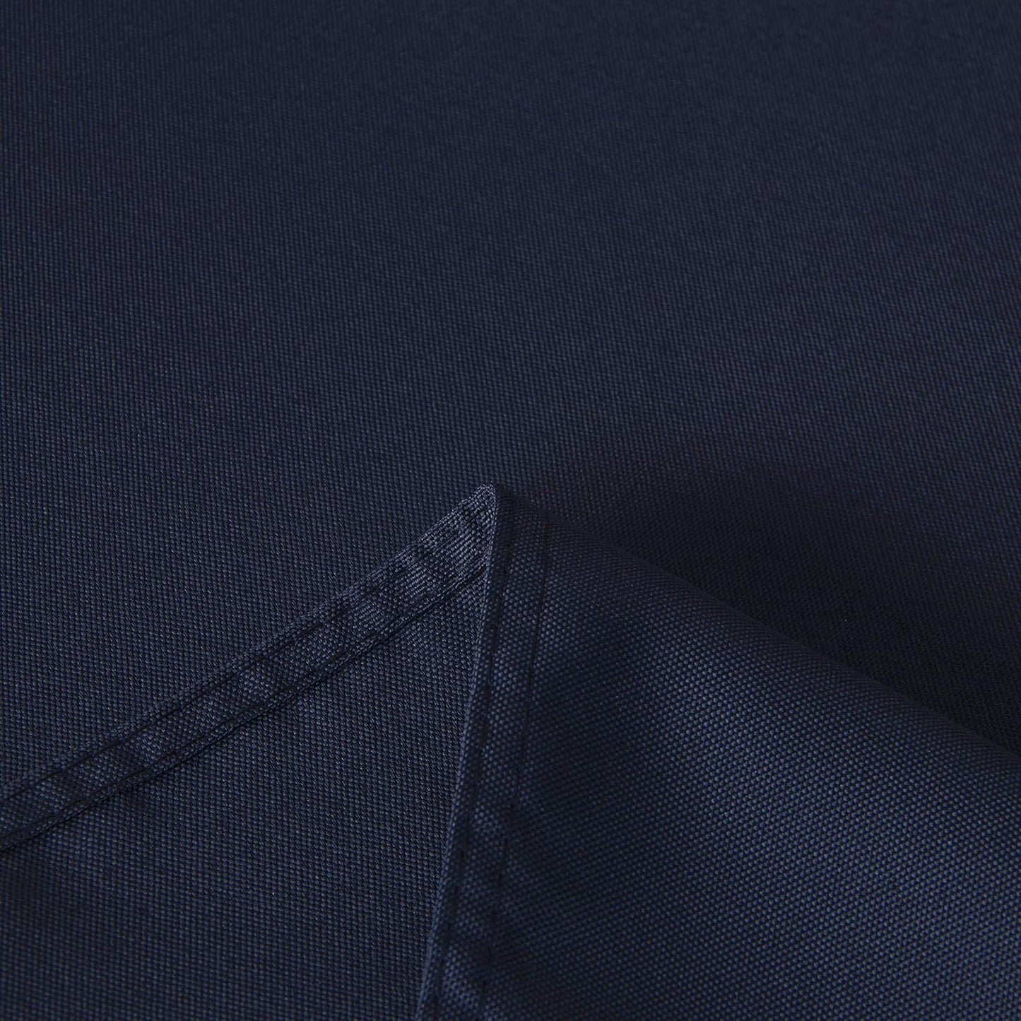 sancua Rectangle Tablecloth - 54 x 120 Inch - Water Resistant Spill Proof Washable Polyester Table Cloth, Decorative Fabric Table Cover for Dining Tables, Buffet Parties and Camping, Navy