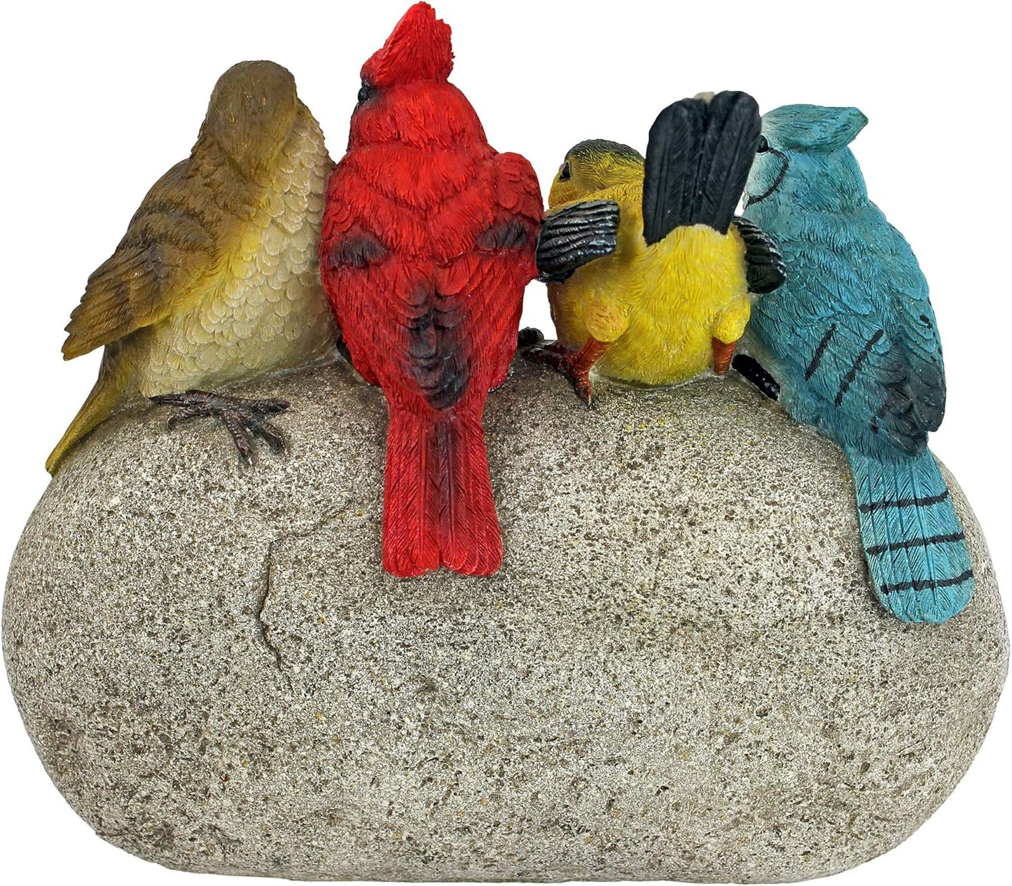 Design Toscano Birdy Welcome Garden Stone Statue: Medium