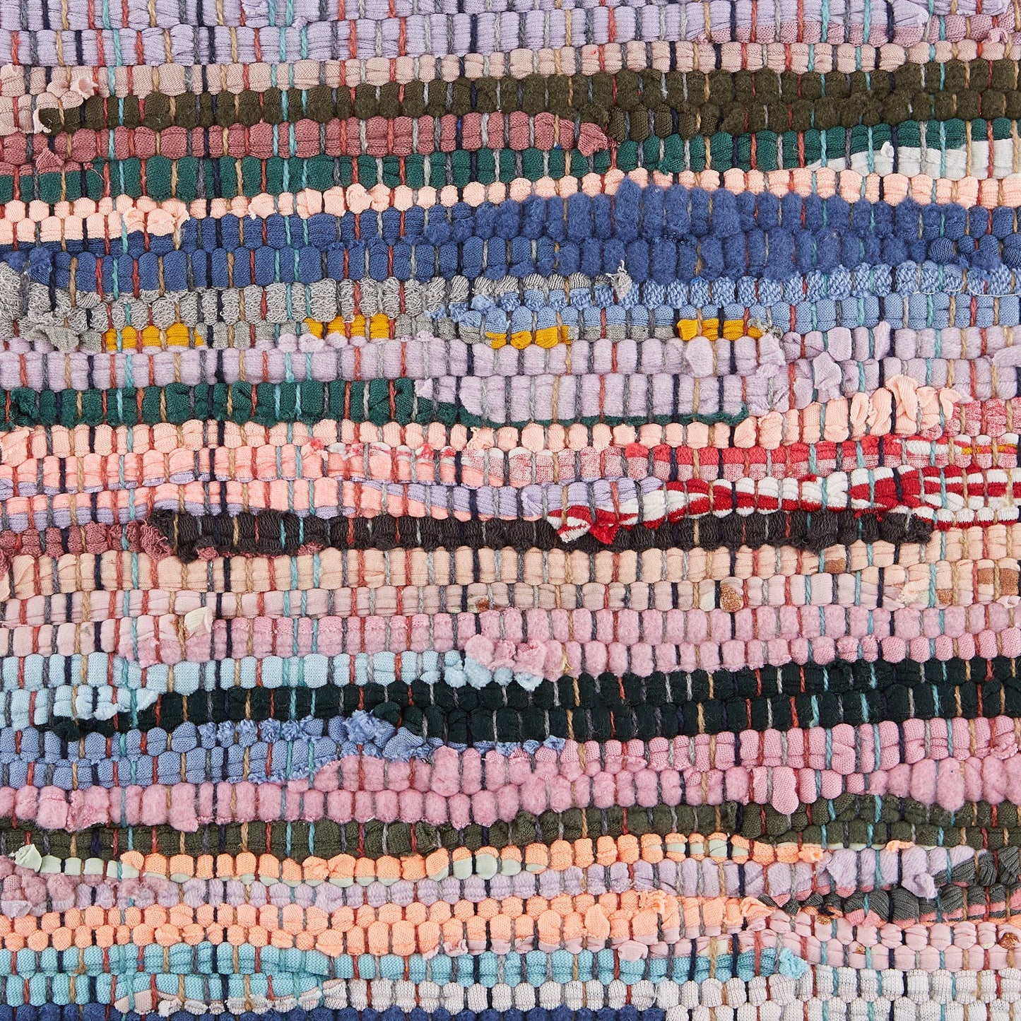 DII Handmade Chindi Table Runner (14x72 Inch) – Multicolor, Reversible & Machine Washable Farmhouse Decor