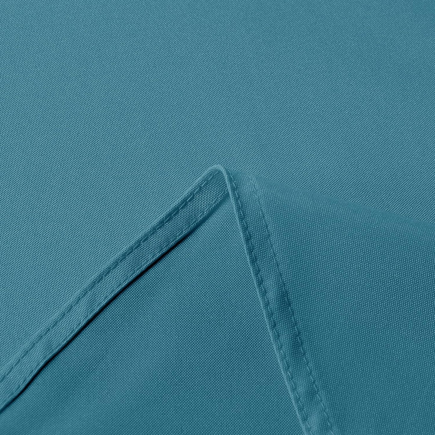 sancua Rectangle Tablecloth - 54 x 78 Inch - Stain and Wrinkle Resistant Washable Polyester Table Cloth, Decorative Fabric Table Cover for Dining Tables, Buffet Parties and Camping, Teal